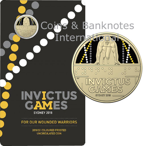 2018 Australia $1 (Invictus Games)